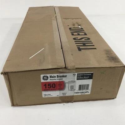 GE Main Breaker 150A Copper Bus TM815RCUFL 120/240VAC - Image 1 of 4
