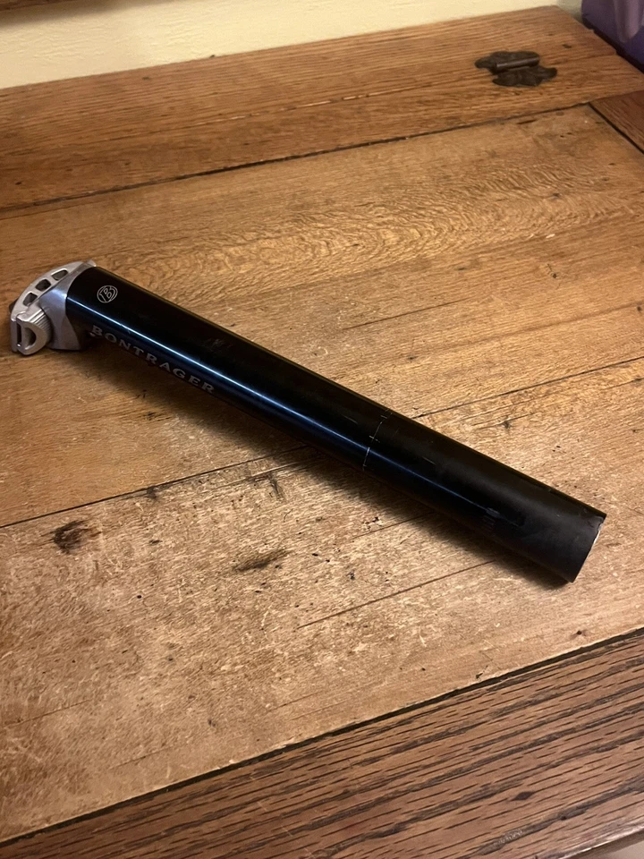 Tija de sillín vintage Bontrager Sport 31,6 265 mm longitud 90s 00s MTB bicicleta de turismo Foto 1 de 4