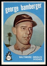 1959 Topps George Bamberger RC Baltimore Orioles #529