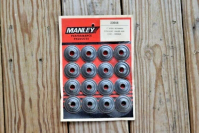 Manley Performance Steel Retainers Model # 23648 7 Degree Steel NEW 11/32" 1.550 - Image 1 of 2