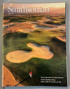 Smithsonian, April 1997 Issue, Golf, Komodo Dragon,Byzantium,John Barrymore, etc - Picture 1 of 1