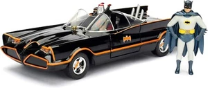 BATMAN 1966 CLASSIC BATMOBILE 1:24 SCALE DIE-CAST REPLICA - Picture 1 of 9