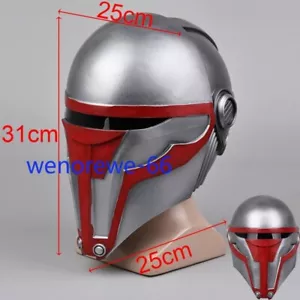 Star Wars Darth Revan Mask Sith Lord Helmet PVC Cosplay Props Halloween Costume - Picture 1 of 10