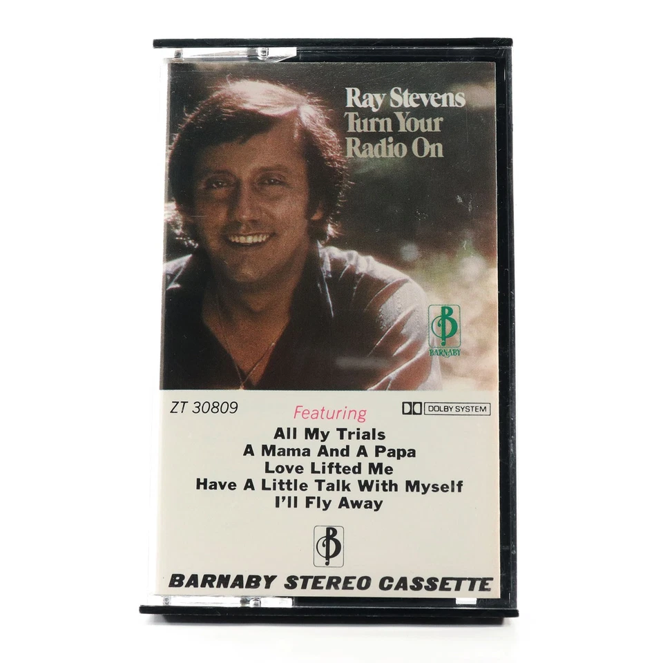Turn Your Radio On by Ray Stevens (RARE Cassette Tape, Barnaby) TESTED ZT 30809 - Image 1 of 4