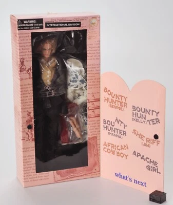 Figura de acción Wild West Peace Maker Bounty Hunter Kelly 1999 Yamato nueva en caja Foto 1 de 4