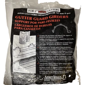 5" Metal Gutter Guard Girders For Rolled Gutter Guard PACK OF 8 - Picture 1 of 2