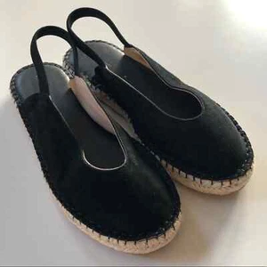 NWOT Something Navy Felix Slingback Espadrilles Sz 7US - Picture 1 of 6