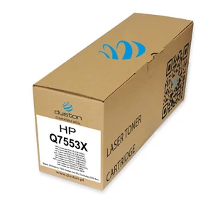HP toner Q7553X 53X compatibile Laserjet M2727NF MFP P2014 P201 Duston Nero - Afbeelding 1 van 6