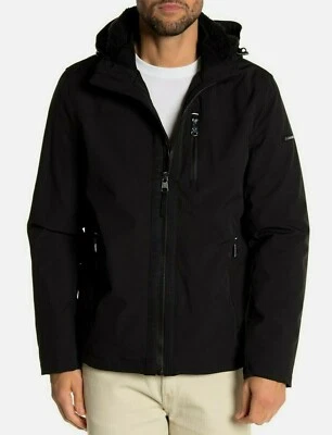 New Calvin Klein Men's Faux Fur Lined Soft Shell Jacket Size XL Variety Color - Image 1 of 2