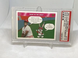 1992 Upper Deck Comic Ball 3 KEN GRIFFEY BUGS BUNNY IN HOLE PSA 10 GEM MT POP 2 - Picture 1 of 8