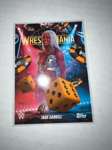 2025 Topps WWE World Wrestlemania 41 Exclusive Orange Jade Cargill 04/25 /25 - Picture 1 of 1