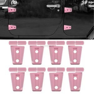 Pink Door Hinge Cover for Jeep Wrangler JK JKU 2007-2018 Exterior Accessories - Picture 1 of 12