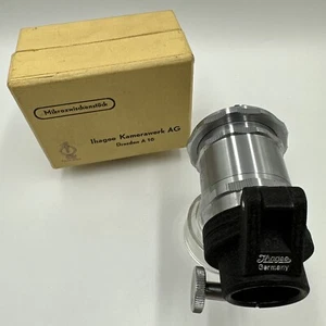 Ihagee AG Dresden A16 Mikrozwischenstück Extension Tube Set Microscope Adapter - Picture 1 of 10