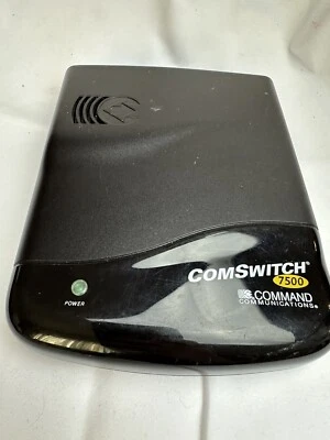 COMMAND COMSWITCH 7500 PHONE COMPUTER MANAGEMENT 4 Ports Multi line No Cords - Image 1 of 4