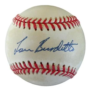 Lew Burdette handsigniert ONL Baseball Milwaukee Braves JSA 180152 - Bild 1 von 3