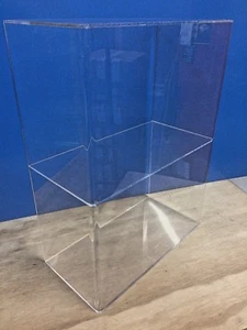 Displays2buy Bancone Acrilico 12" x 8" x 16"h 1 Ripiano Vetrina Vetrina - Foto 1 di 2