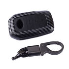 Carbon Fiber Style Smart Key Fob Cover Case Holder Fits For Toyota Camry Hilux