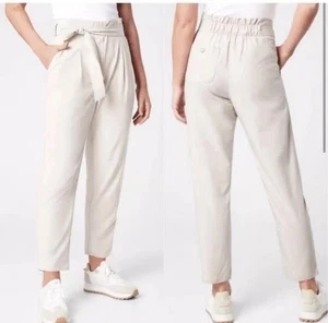 Athleta Skyline Pant II High Rise Tie Waist Zip Pocket Size 4 - Bild 1 von 11