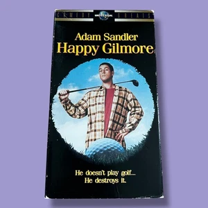 Happy Gilmore VHS Tape Adam Sandler Golf 1996 Sports Comedy Movie 90s Original - Picture 1 of 4
