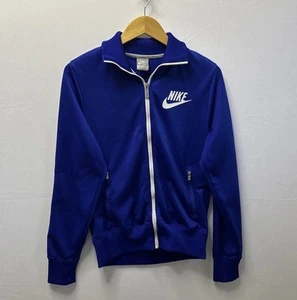 Nike Sportswear Full-Zip Jacket Mens Size Small Pockets Blue - Picture 1 of 6