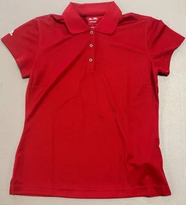 Neu Adidas A131 Climalite Classic Polo für Damen, rot S - Bild 1 von 5