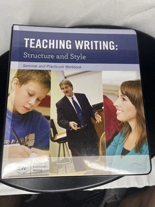 IEW Teaching Writing: Structure and Style Seminar & Practicum Workbook Binder - Picture 1 of 11