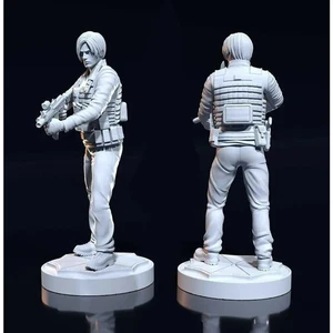 Kit Modelo Impresión 3D 1/35 - 1/9 Agente León Residente Sin Pintar - Imagen 1 de 9