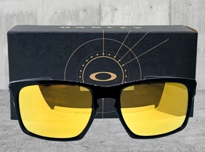 Oakley SLIVER polished black/24K iridium OO9262-05 sunglasses NEW IN BOX! - Image 1 of 4