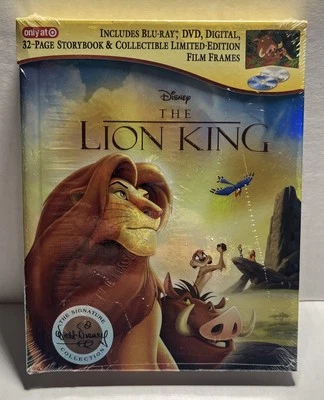 NEW DISNEY THE LION KING BLURAY DVD DIGITAL HD TARGET EXCLUSIVE DIGIBOOK - Image 1 of 2
