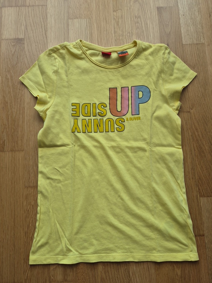 S.Oliver Mädchen T-Shirt Mit Frontprint – Kurzarm, Lässiges Basic Für Den Alltag