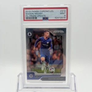 2019 Panini Chronicles Mason Mount P/L Prizm Update Rookie RC PSA 9 Mint #312 - Bild 1 von 2