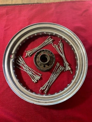 Llanta y buje estelar Harley Davidson Panhead #43006-40 Kelsey-Hayes Foto 1 de 4