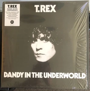 T. REX 12" LP CLEAR VINYL Dandy In The Underworld MARC BOLAN 2020 Demon IMPORT - Picture 1 of 4
