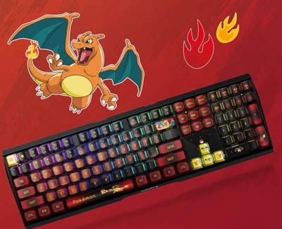 CHERRY MX 3.0S Pokémon Co-branded Wireless Triple-Mode Mechanical Keyboard - Image 1 of 4