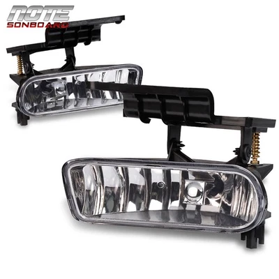 Fog Lights Bumper Driving Lamps For 99-02 Chevy Silverado / 00-06 Tahoe Suburban - Image 1 of 4