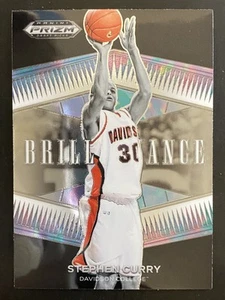 Stephen Curry 2022 Panini Prizm Selecciones del draft Brilliance Davidson Wildcats #BR-SC - Imagen 1 de 2