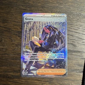 Geeta Special Illustration Rare 226/197 Obsidian Flames Pokemon Card - Picture 1 of 2