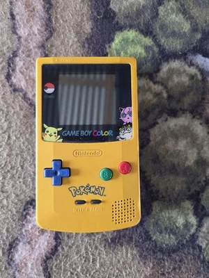 GENUINE NINTENDO GAMEBOY COLOR POKEMON LIMITED EDITION, Yellow - Image 1 of 2