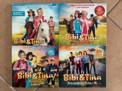 4 Bibi & Tina Soundtrack CD Kinofilm Voll verhext Mädchen gegen Jungs Tohuwabohu - Bild 1 von 2