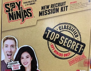 Spy Ninja New Recruit Mission Chad Wild Clay & Vy Qwaint Activity Set NEW - Picture 1 of 1