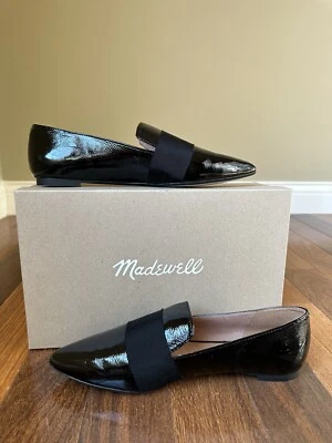 Nuevos mocasines Madewell para mujer punta puntiaguda con bandas de cuero talla US 6,5 Foto 1 de 4