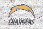 LARGE POSTER Los Angeles Chargers on brick NFL Football Home Wall Decor 36x24 Only $24.99 on eBay
