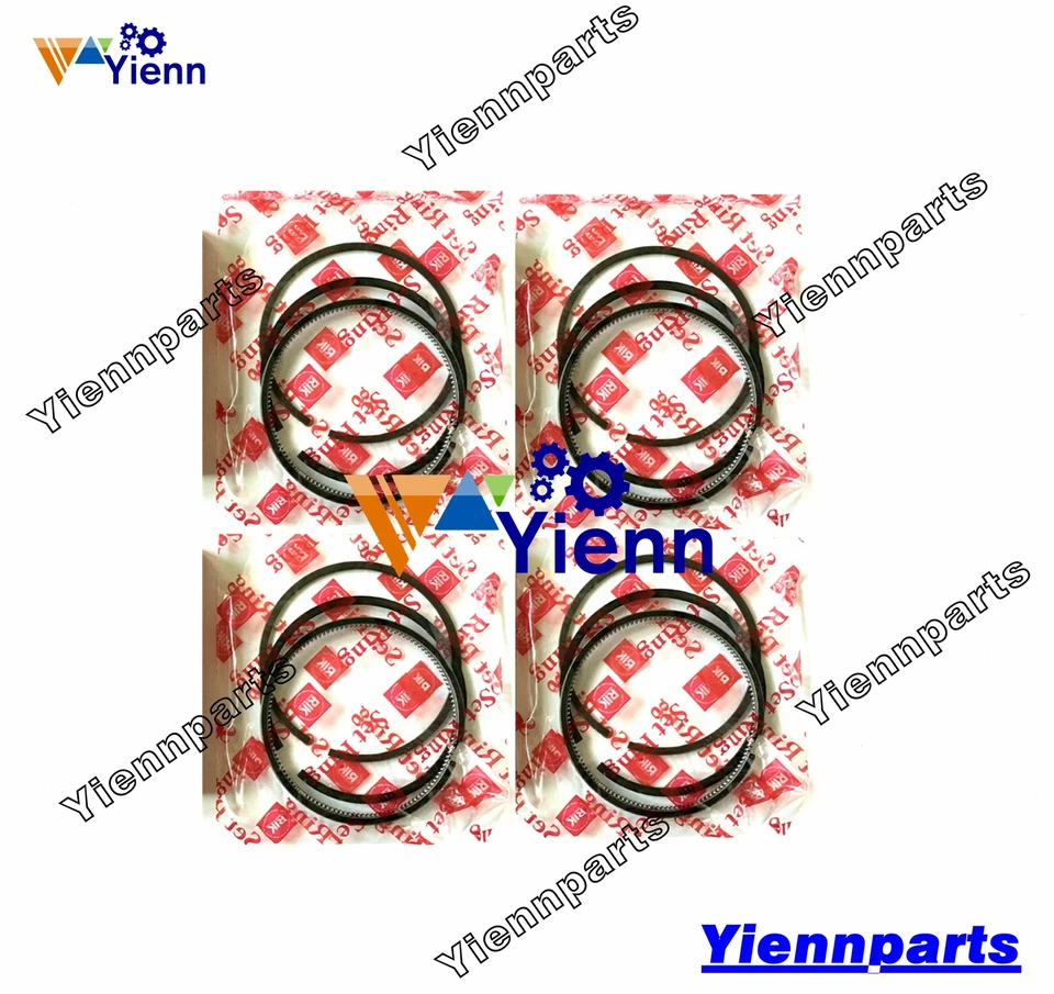 2KD 2KD-FTV Piston Ring Set For Toyota Hilux Hace Innova Dyna 2.5LTR Engine - Image 1 of 1