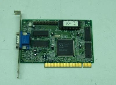 S3 Trio64v+ H1B3BE VIDPCI008ACWW PCI Video Adapter STB 1X0-0360-309 - Image 1 of 4