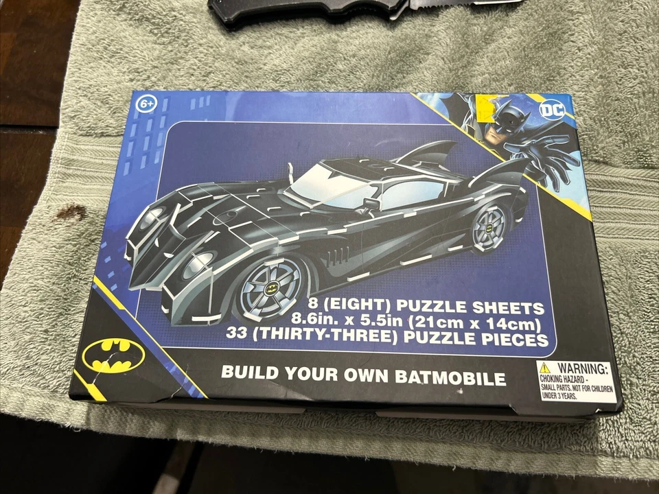 Batman Build Your Own Batmobile 3d Puzzle PP4417DC Paladone
