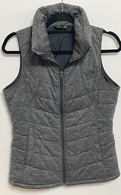 Chaleco acolchado The North Face Pseudio gris jaspeado para mujer medio envío rápido Foto 1 de 4