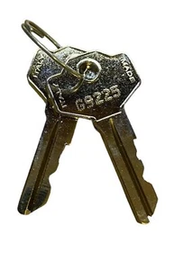 Liftmaster Replacement Keys SafeCo Brands 2-Keys - Picture 1 of 9