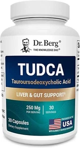 Dr Berg Tauroursodeoxycholic Acid Supplement, Powerful Formula for Liver and Gut - Picture 1 of 2