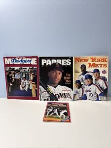 1992 Dodgers San Diego Padres New York Mets Magazine Baseball Handbook