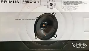 NUOVO Infinity PR5012is Altoparlanti audio auto coassiali 5,25" 2 vie (1 coppia) 5-1/4" - Foto 1 di 2